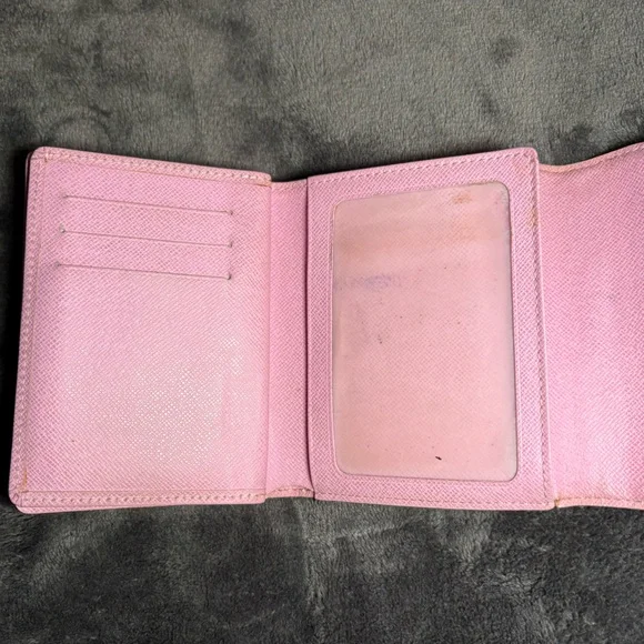 Louis Vuitton x Takashi Murakami Monogram Multicolore Joey Wallet White Litchi - Picture 8 of 11